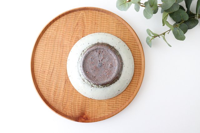 Round Plate White | Shigaraki Ware