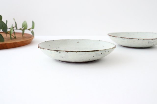 Round Plate White | Shigaraki Ware