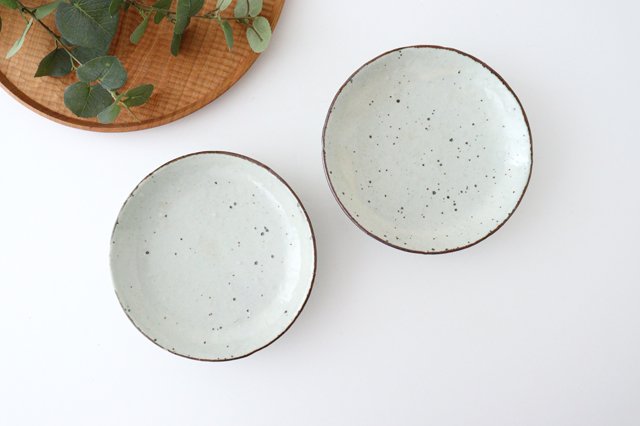 Round Plate White | Shigaraki Ware