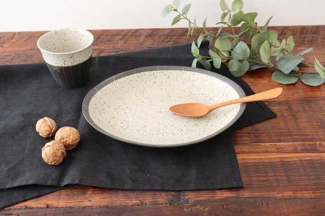 Curry Plate White | Shigaraki Ware