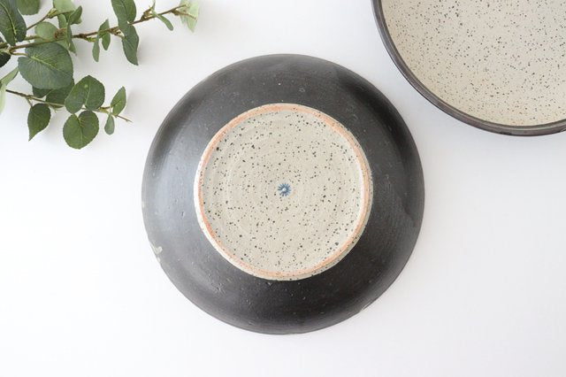 Deep Plate White 24㎝/9.4in | Shigaraki Ware-Detail2