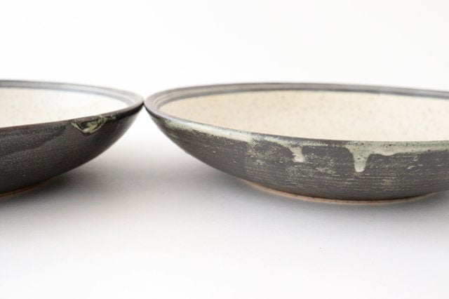 Deep Plate White 24㎝/9.4in | Shigaraki Ware-Detail6