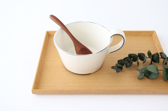 Soup Cup White | Shigaraki Ware