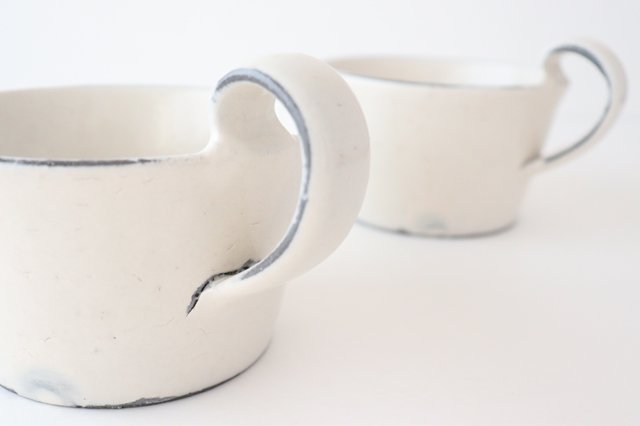 Soup Cup White | Shigaraki Ware