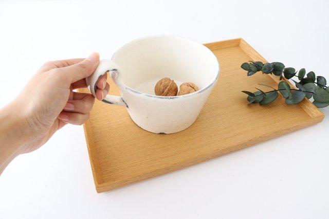 Soup Cup White | Shigaraki Ware