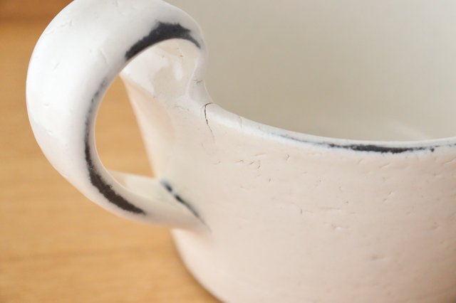 Soup Cup White | Shigaraki Ware