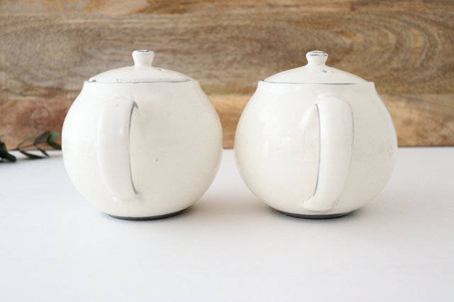 Japanese Teapot Cracked Powder | Kyusu Shigaraki Ware