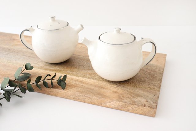 Japanese Teapot Cracked Powder | Kyusu Shigaraki Ware