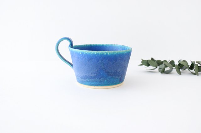 Soup Cup Turquoise | Shigaraki Ware