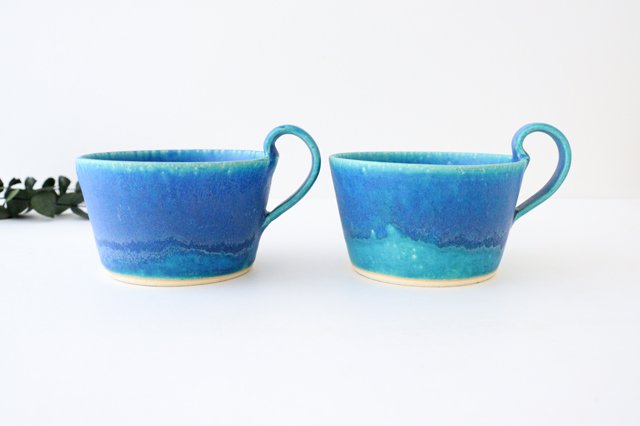 Soup Cup Turquoise | Shigaraki Ware