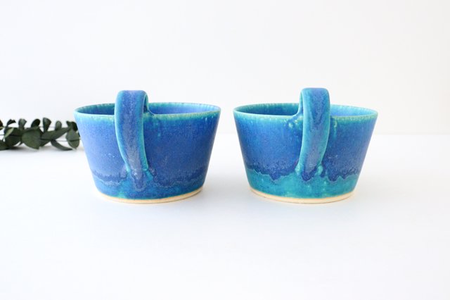 Soup Cup Turquoise | Shigaraki Ware