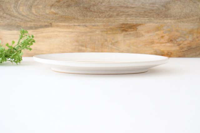 Kosen Kiln Oval Plate White M | Banko Ware