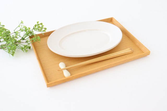 Kosen Kiln Oval Plate White M | Banko Ware