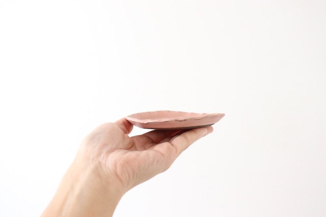 Flower-shaped Small Plate Pink | Shigaraki Ware