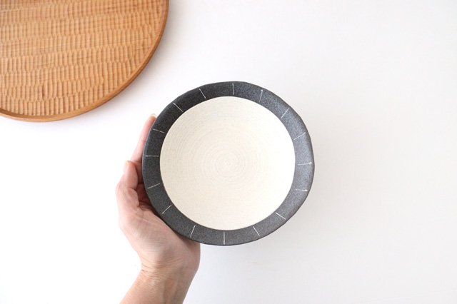 Round Plate Line 15cm/5.9in | Shigaraki Ware