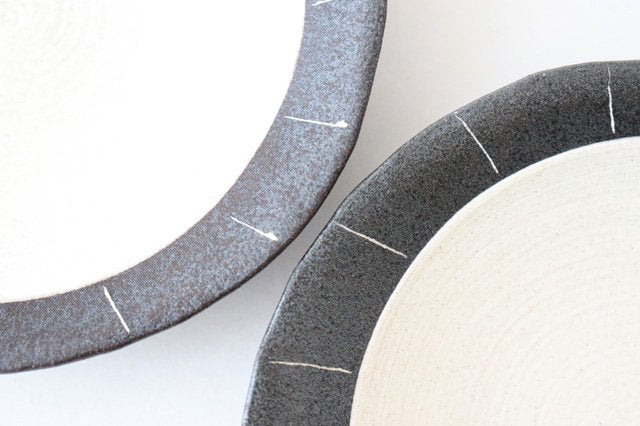 Round Plate Line 15cm/5.9in | Shigaraki Ware