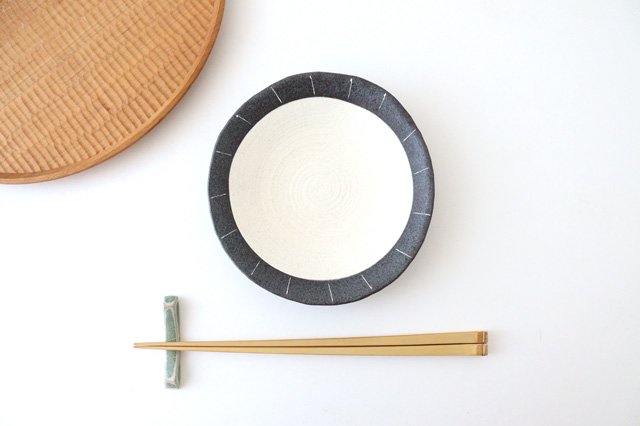 Round Plate Line 15cm/5.9in | Shigaraki Ware