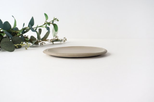 Small Round Plate Brown | Shigaraki Ware