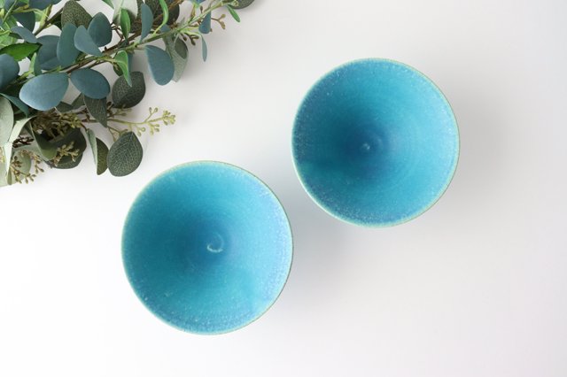 Small Bowl Turquoise Blue | Kobachi Shigaraki Ware
