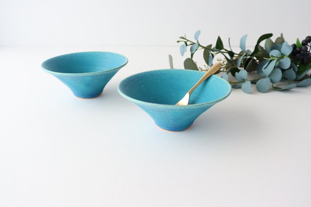 Small Bowl Turquoise Blue | Kobachi Shigaraki Ware