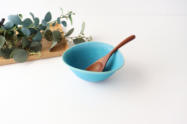 Turkishーblue Bowl | Serving Bowl Shigaraki Ware