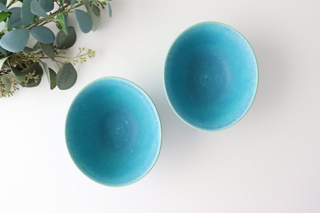 Turkishーblue Bowl | Serving Bowl Shigaraki Ware