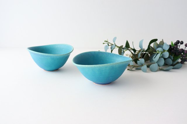Turkishーblue Bowl | Serving Bowl Shigaraki Ware