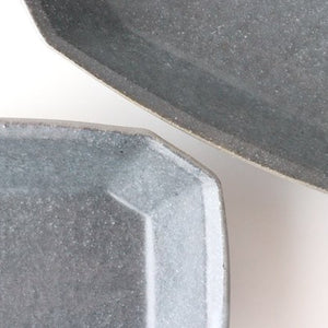 Furutani Seitosho Gray Glaze Octagonal Deep Bowl Small | Serving Bowl-Detail2