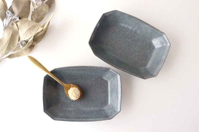Furutani Seitosho Gray Glaze Octagonal Deep Bowl Small | Serving Bowl-Detail8