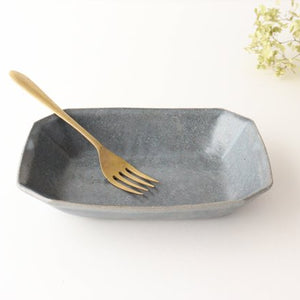Furutani Seitosho Gray Glaze Octagonal Deep Bowl Small | Serving Bowl-Detail9