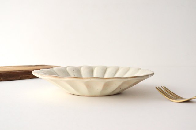 Furutani Seitosho Deep Flowershaped Plate Tetsusan Large