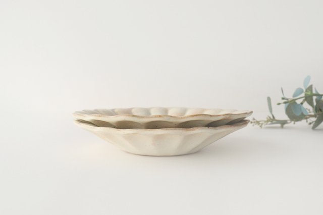 Furutani Seitosho Deep Flowershaped Plate Tetsusan Large