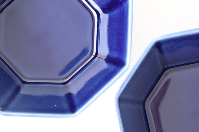 Octagonal Small Bowl Blue | Kobachi Mino Ware