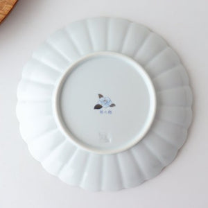 Rinkurou Kiln kotohogu Chrysanthemum Shaped Plate Pink 15cm/5.9in | Hasami Ware-Detail3