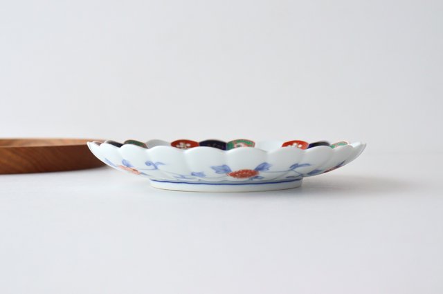Rinkurou Kiln Old Imari Chrysanthemum Pattern 18cm/7.1in | Hasami Ware