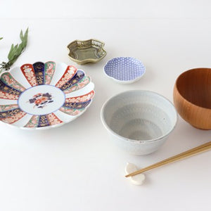 Rinkurou Kiln Old Imari Chrysanthemum Pattern 18cm/7.1in | Hasami Ware-Detail12