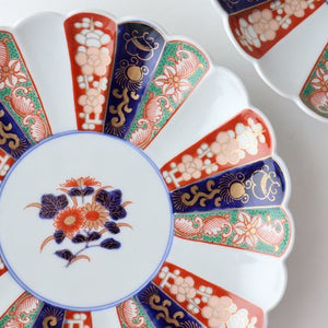 Rinkurou Kiln Old Imari Chrysanthemum Pattern 18cm/7.1in | Hasami Ware-Detail6