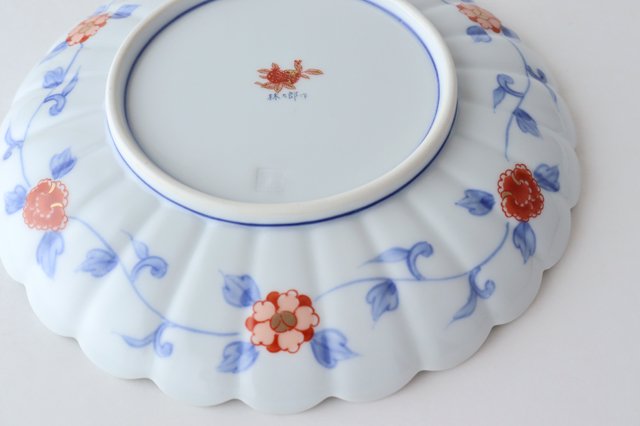 Rinkurou Kiln Old Imari Chrysanthemum Pattern 18cm/7.1in | Hasami Ware-Detail9