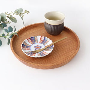 Rinkurou Kiln Sauce Plate Old Imari Chrysanthemum Pattern 9cm/3.5in | Hasami Ware-Detail11