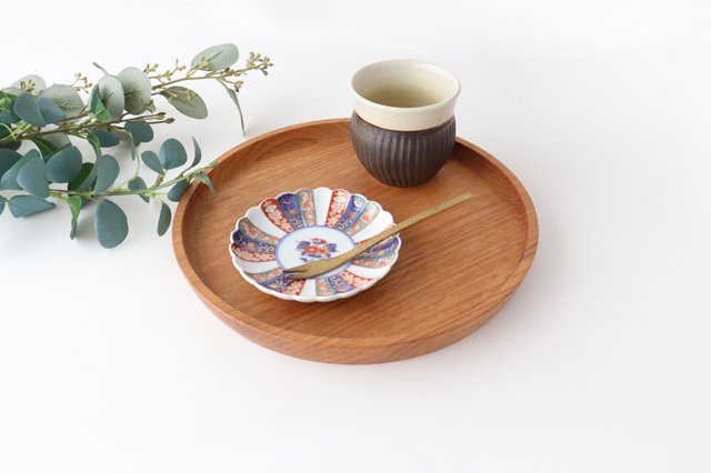 Rinkurou Kiln Sauce Plate Old Imari Chrysanthemum Pattern 9cm/3.5in | Hasami Ware-Detail11