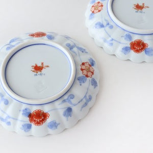 Rinkurou Kiln Sauce Plate Old Imari Chrysanthemum Pattern 9cm/3.5in | Hasami Ware-Detail6