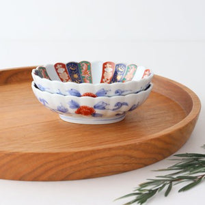 Rinkurou Kiln Oval Small Bowl Old Imari Chrysanthemum Pattern | Kobachi Hasami Ware-Detail8