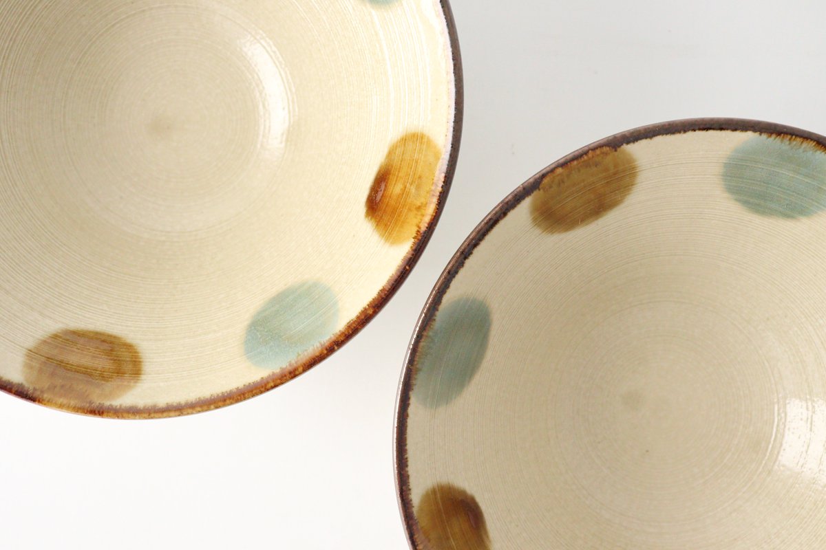 Ryukyu Drop Deep Bowl | Ramen Bowl Mino Ware