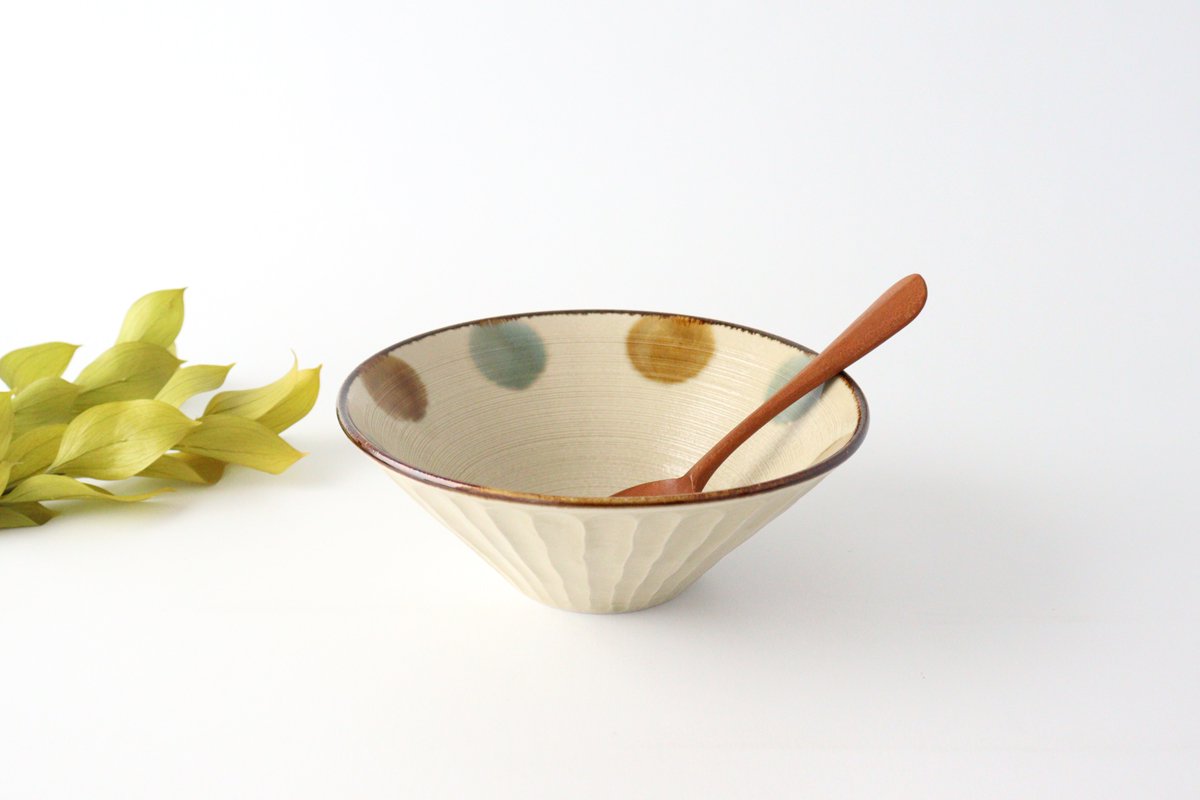 Ryukyu Drop Deep Bowl | Ramen Bowl Mino Ware