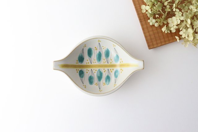 POTPURRI fajans Bowl Green M | Serving Bowl