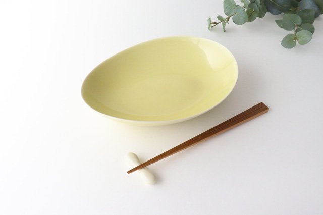 POTPURRI Vag Pair Pasta Plate Green&Yellow-Detail9