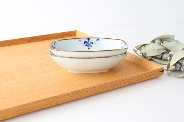 Koyo Kiln LEAVES Boat-shaped Small Bowl | Kobachi Arita Ware