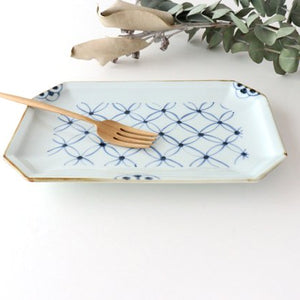 Octagonal Plate Shippo | Sushi Plate Arita Ware-Detail7