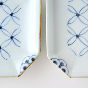 Octagonal Plate Shippo | Sushi Plate Arita Ware-Detail8