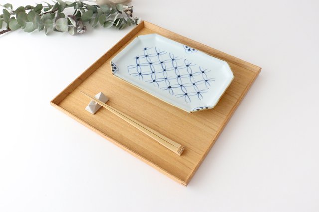 Octagonal Plate Shippo | Sushi Plate Arita Ware-Detail9